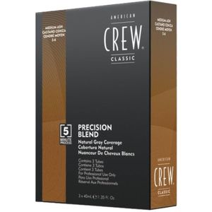 American Crew - Precision Blend - 5-6 Donkerblond - 3x40 ml