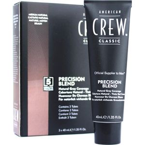 American Crew PRECISION BLEND LOTE 7 8 light 3 pz