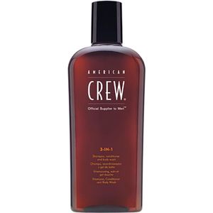 American Crew 3-in-1 Shampoo, Conditioner en Body Wash - 450ml