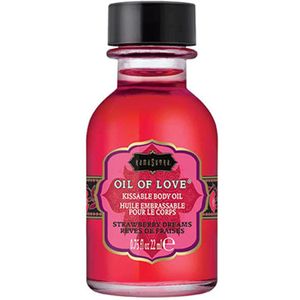 KamaSutra Oil of Love - Kissable Foreplay Oil 22 ml Strawberry Dreams