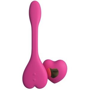 KamaSutra Rhythm Natya Vibrator met afstandsbediening roze