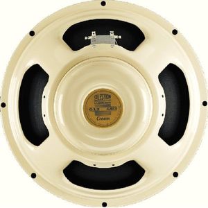 Celestion Cream 30,5 cm (12 inch) luidspreker met magneet in Alnico, 1,75 inch spoel van afgerond koper en behuizing van geperst staal