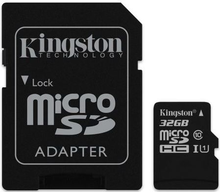 Kingston Technology SDC10/32GB flashgeheugen MicroSDHC Flash Klasse 10