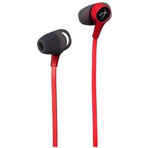 HyperX Cloud Earbuds Headset Bedraad In-ear Gamen Zwart, Rood