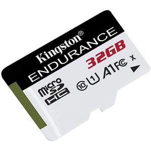 Kingston Sdce/32Gb Sdce High Endurance Microsd-Kaart, 32Gb, Zwart/Wit