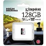 Kingston Micro SD Kaart 128GB - Waterbestendig - Wit/Zwart