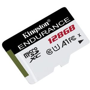 Kingston Micro SD Kaart 128GB - Waterbestendig - Wit/Zwart