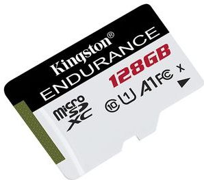 Kingston Micro SD Kaart 128GB - Waterbestendig - Wit/Zwart
