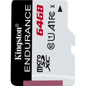 Kingston SDCE / 64 GB High Endurance microSD-kaart 64 GB