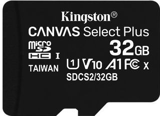 Kingston MicroSDHC Geheugenkaart - 32GB - Class 10 - Inclusief Adapter