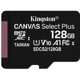 Kingston Micro SD Geheugenkaart 128GB - Canvas Select Plus