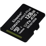 Kingston Micro SD Geheugenkaart 128GB - Canvas Select Plus