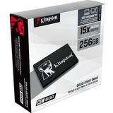 Kingston Technology KC600 256 GB 2.5" SATA III 3D TLC
