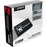 Kingston Technology KC600 512 GB 2.5" SATA III 3D TLC