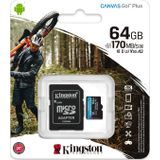 Kingston - Canvas Go! Plus - Geheugenkaart - 64 GB - microSDXC