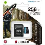 Kingston - Canvas Go! Plus - Geheugenkaart - 256 GB - microSDXC + Adapter