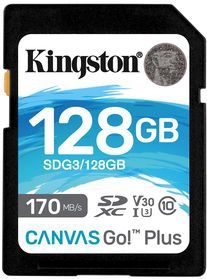 Kingston SDG3 SD Kaart 128GB - UHS-I