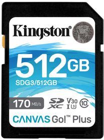Kingston Canvas Go Plus SD - 512GB