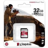 Kingston Technology Canvas React Plus 32 GB SD - Klasse 10 - UHS-II - 300 MB/s, 260 MB/s
