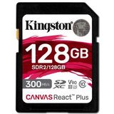 Kingston Canvas React Plus 128GB - V90 - UHS-II - Class10
