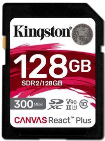Kingston Canvas React Plus 128GB - V90 - UHS-II - Class10