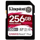 Kingston - Canvas React Plus - Geheugenkaart - 256GB - UHS-II - V90