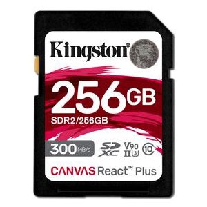 Kingston - Canvas React Plus - Geheugenkaart - 256GB - UHS-II - V90