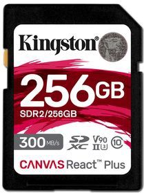 Kingston - Canvas React Plus - Geheugenkaart - 256GB - UHS-II - V90