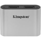 Kingston USB 3.2 Workflow - Dual-Slot microSDHC/SDXC UHS-II Card Reader