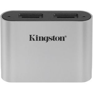 Kingston USB 3.2 Workflow - Dual-Slot microSDHC/SDXC UHS-II Card Reader
