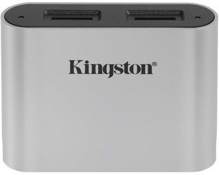 Kingston USB 3.2 Workflow - Dual-Slot microSDHC/SDXC UHS-II Card Reader
