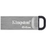 Kingston DataTraveler USB Stick - 64GB - 3.2 - Zilver