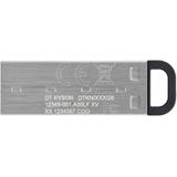 Kingston DataTraveler Kyson USB3.2 flash drive USB stick, 128 GB - met stijlvolle metalen behuizing zonder dop