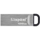 Kingston DataTraveler Kyson - 128GB USB Stick 3.2 - Zilver