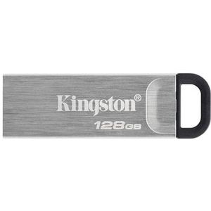 Kingston DataTraveler Kyson - 128GB USB Stick 3.2 - Zilver