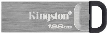 Kingston DataTraveler Kyson - 128GB USB Stick 3.2 - Zilver