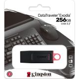 Kingston DataTraveler Exodia DTX / 256GB Flash Drive USB 3.2 Gen 1 - met beschermkapje en sleutelhanger, in verschillende kleuren