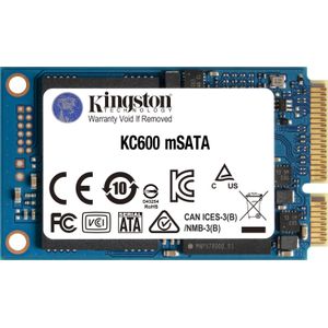 Hard Drive Kingston SKC600MS TLC 3D mSATA 1 TB SSD