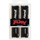 Kingston FURY Beest (2 x 4GB, 2666 MHz, DDR4 RAM, DIMM 288 pin), RAM, Zwart