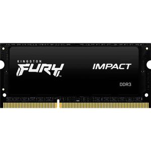 Kingston FURY Impact Werkgeheugenmodule voor laptop DDR3L 8 GB 1 x 8 GB 1866 MHz 204-pins SO-DIMM CL11 KF318LS11IB/8