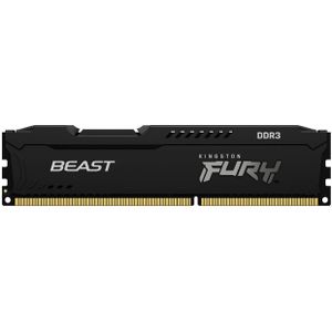Kingston FURY Beast zwart 16 GB (2 x 8 GB) 1866 MHz DDR3 CL10 werkgeheugen voor pc KF318C10BBK2/16