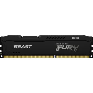 Kingston Fury Beast 4 GB 1600 MHz DDR3 CL10 werkgeheugenkit voor pc-modules Simple KF316C10BB/4 zwart