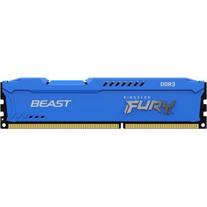 Kingston FURY Beast Werkgeheugenmodule voor PC DDR3 4 GB 1 x 4 GB 1600 MHz 240-pins DIMM CL10 KF316C10B/4