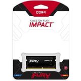 Kingston - Laptopgeheugen - Fury Impact - KF432S20IB/32 - 32GB - DDR4 - SODIMM - 3200MHz - 1 x 32 GB