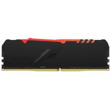 Kingston Technology FURY Beast RGB geheugenmodule 8 GB 1 x 8 GB DDR4 2666 MHz