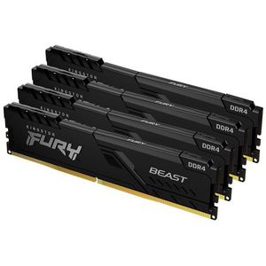 Kingston Technology FURY Beast geheugenmodule 4 x 32 GB 3600 MT/s