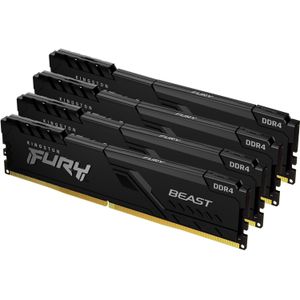 32GB 3600MT/s DDR4 CL17 DIMM (Kit van 4) FURY Beast Black
