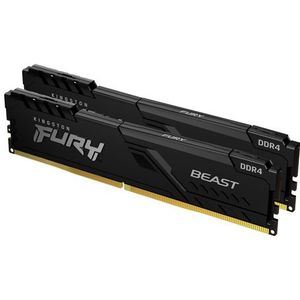 Kingston - RAM-geheugen - FURY BEAST - KF436C17BBK2/16 - 16 GB - DDR4 - DIMM - 3600MHz - 2 x 8 GB