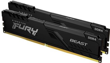 Kingston - RAM-geheugen - FURY BEAST - KF436C17BBK2/16 - 16 GB - DDR4 - DIMM - 3600MHz - 2 x 8 GB