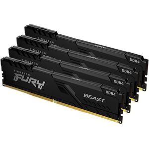 Kingston Technology FURY Beast geheugenmodule 4 x 16 GB 3200 MT/s